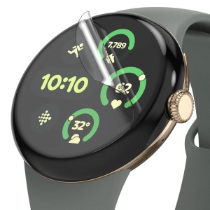 Folie pentru Google Pixel Watch 3 41mm (set 3) - Ringke Dual Easy Film - Clear - Img 2