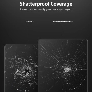 Folie pentru iPad mini 6 (2021) / iPad mini 7 (2024) - Ringke Tempered Glass Screen Protector - Clear - Img 2