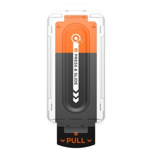 Folie pentru Samsung Galaxy S25 Edge (set 2) - Spigen Glas.tR EZ FIT Pro - Clear - Img 4