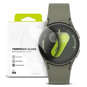 Folie pentru Samsung Galaxy Watch7Â 40mm (set 4) - Ringke Tempered Glass R4 - Clear - Img 1
