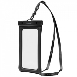 Husa + geanta subacvatica - Spigen Waist Bag & Waterproof Case A621 - Black - Img 3