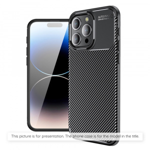 Husa pentru Google Pixel 9 Pro XL - Techsuit CarbonFiber - Black - Img 2