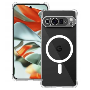 Husa pentru Google Pixel 9 Pro XL - Techsuit Shockproof Clear Silicone MagSafe - Clear