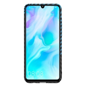 Husa pentru Huawei P30 Lite / P30 Lite New Edition - Techsuit Carbonite FiberShell - Blue Pulse - Img 2
