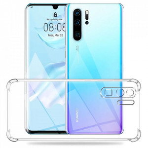 Husa pentru Huawei P30 Pro / P30 Pro New Edition - Techsuit Shockproof Clear Silicone - Clear - Img 1