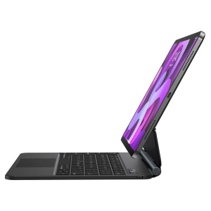Husa pentru iPad Air 4 / 5 / Pro 11 - Baseus Brilliance Magnetic Keyboard Case Digital Display (ARJK010016) - Gray - Img 4