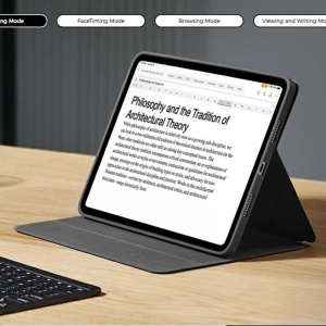 Husa pentru iPad Pro 11 (2024) - ESR Rebound Hybrid - Black - Img 4