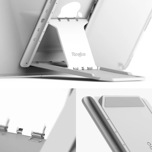 Husa pentru iPad Pro 11 (2024) - Ringke Fusion Sketch Stand - Black - Img 3