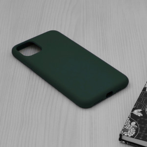 Husa pentru iPhone 11 - Techsuit Soft Edge Silicone - Dark Green - Img 5
