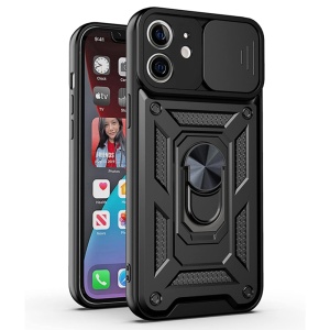 Husa pentru iPhone 12 mini - Techsuit CamShield Series - Black