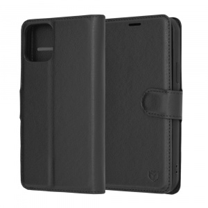 Husa pentru iPhone 12 Pro - Techsuit Leather Folio - Black - Img 1