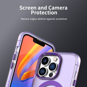Husa pentru iPhone 14 Pro Max - Techsuit CandyCase MagSafe - Purple - Img 5