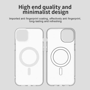 Husa pentru iPhone 14 - Techsuit CandyCase MagSafe - White - Img 3