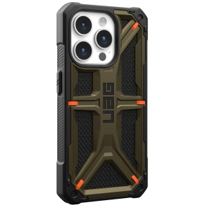 Husa pentru iPhone 15 Pro Max - UAG Monarch - Kevlar Element Green - Img 3