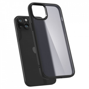 Husa pentru iPhone 15 - Spigen Ultra Hybrid - Frost Black - Img 2