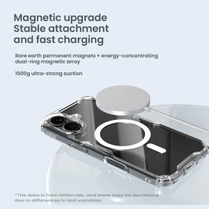 Husa pentru iPhone 16 - Nillkin Nature TPU Pro MagSafe Case - Blue - Img 6