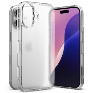 Husa pentru iPhone 16 Plus - Ringke Fusion - Matte Clear - Img 4