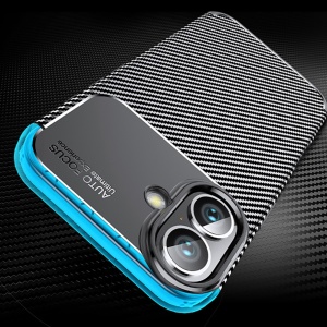 Husa pentru iPhone 16 Plus - Techsuit CarbonFiber - Black - Img 5