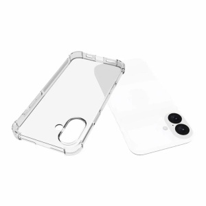Husa pentru iPhone 16 Plus - Techsuit Shockproof Clear Silicone - Clear - Img 5