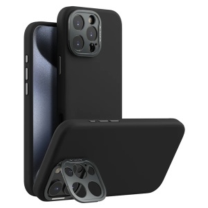 Husa pentru iPhone 16 Pro Max - Nillkin Lens Wing Magnetic - Black - Img 1