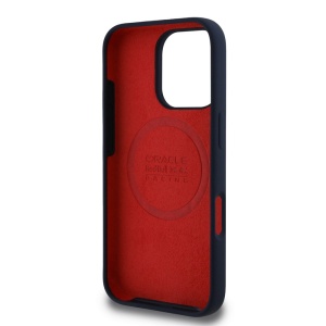 Husa pentru iPhone 16 Pro Max - Red Bull Racing Silicone Horizontal Centered Logo MagSafe (RBHMP16X24SIHSRV) - Navy - Img 5