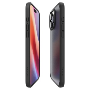 Husa pentru iPhone 16 Pro Max - Spigen Ultra Hybrid - Frost Black - Img 6