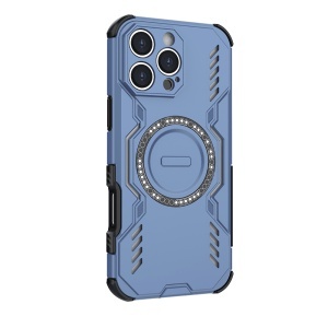 Husa pentru iPhone 16 Pro Max - Techsuit ArmorMag Case - Blue - Img 3