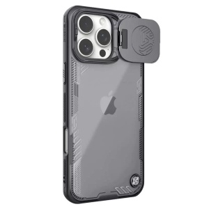 Husa pentru iPhone 16 Pro - Nillkin Iceblade Prop (without Camera Cutout) - Black - Img 1