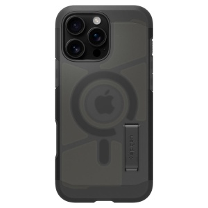 Husa pentru iPhone 16 Pro - Spigen Tough Armor MagSafe - Frost Black - Img 3