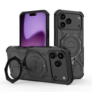 Husa pentru iPhone 17 Pro Max - Techsuit Carbon Shield PRO - Black - Img 1