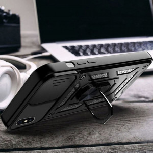 Husa pentru iPhone X / iPhone XS - Techsuit CamShield Series - Black - Img 6