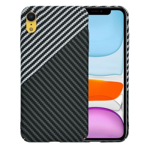 Husa pentru iPhone XR - Techsuit Carbonite FiberShell - Stealth Gray