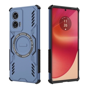 Husa pentru Motorola Edge 50 Fusion - Techsuit ArmorMag Case - Blue - Img 2