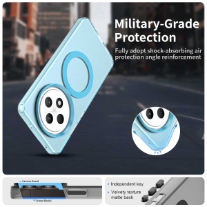 Husa pentru Oppo A40 4G / A60 5G - Techsuit CandyCase MagSafe - Blue - Img 3