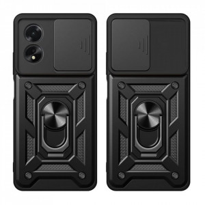 Husa pentru Oppo A58 4G - Techsuit CamShield Series - Black - Img 2