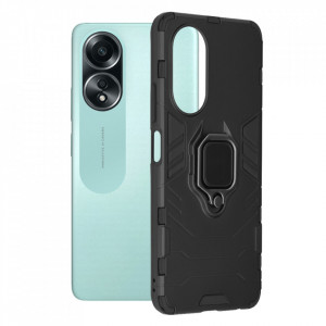 Husa pentru Oppo A58 4G - Techsuit Silicone Shield - Black - Img 1