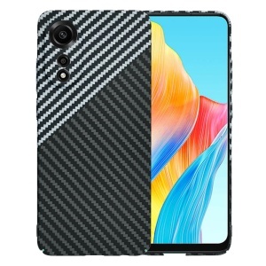 Husa pentru Oppo A78 4G - Techsuit Carbonite FiberShell - Stealth Gray
