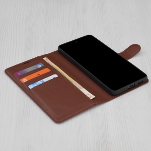 Husa pentru Realme GT 6 / GT 6T - Techsuit Leather Folio - Brown - Img 4