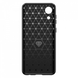 Husa pentru Samsung Galaxy A03 Core - Techsuit Carbon Silicone - Black - Img 4