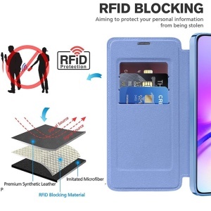 Husa pentru Samsung Galaxy A05 - Techsuit SmartMag Book Case - Light Blue - Img 5