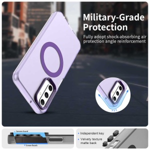 Husa pentru Samsung Galaxy A05s - Techsuit CandyCase MagSafe - Purple - Img 3
