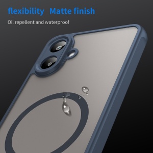 Husa pentru Samsung Galaxy A07 4G - Techsuit HaloFrost II MagSafe - Navy Blue - Img 5