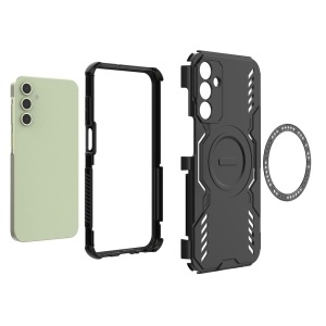 Husa pentru Samsung Galaxy A15 4G / A15 5G - Techsuit ArmorMag Case - Blue - Img 5