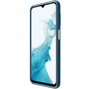 Husa pentru Samsung Galaxy A23 4G / A23 5G - Nillkin Super Frosted Shield - Blue - Img 5