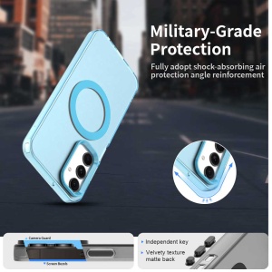 Husa pentru Samsung Galaxy A25 5G - Techsuit CandyCase MagSafe - Blue - Img 3