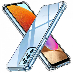 Husa pentru Samsung Galaxy A32 4G - Techsuit Shockproof Clear Silicone - Clear - Img 1