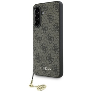 Husa pentru Samsung Galaxy A36 5G - Guess Hardcase 4G Charm (GUHCSA36GF4GBR) - Brown - Img 8