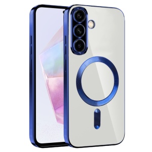 Husa pentru Samsung Galaxy A36 5G - Techsuit Luxury Crystal MagSafe - Deep Blue