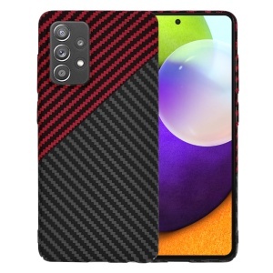 Husa pentru Samsung Galaxy A52 4G / A52 5G / A52s 5G - Techsuit Carbonite FiberShell - Red Vortex - Img 1