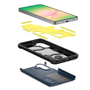 Husa pentru Samsung Galaxy A56 5G - Spigen Tough Armor - Metal Slate - Img 6